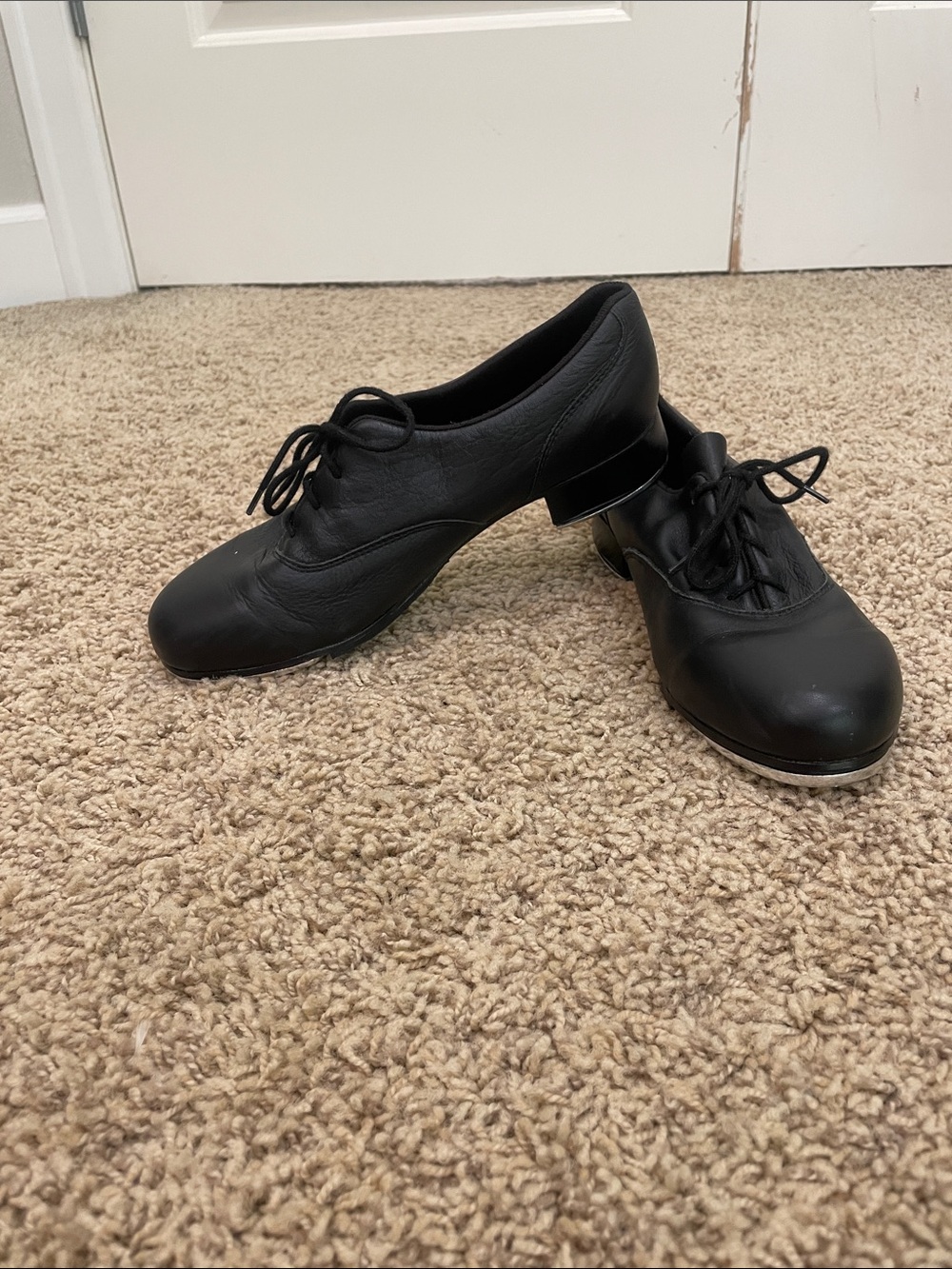 Bloch Black Women's Lace-Up Tap Shoes
